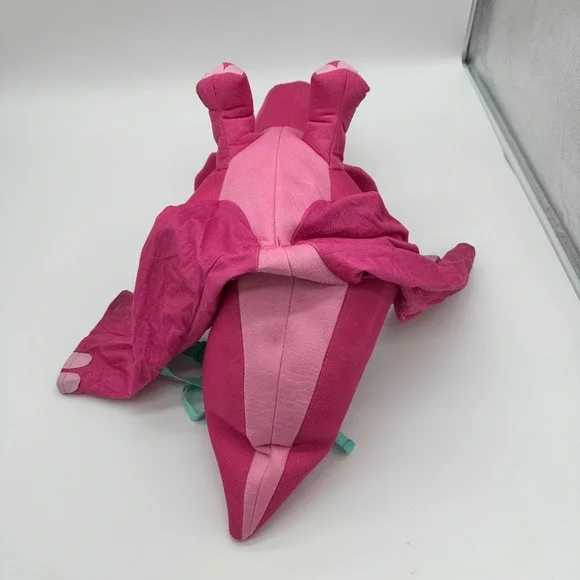 Spirit Halloween Kids Ride-In Pink Triceratops Dinosaur Costume One Size 966658 - Picture 8 of 8